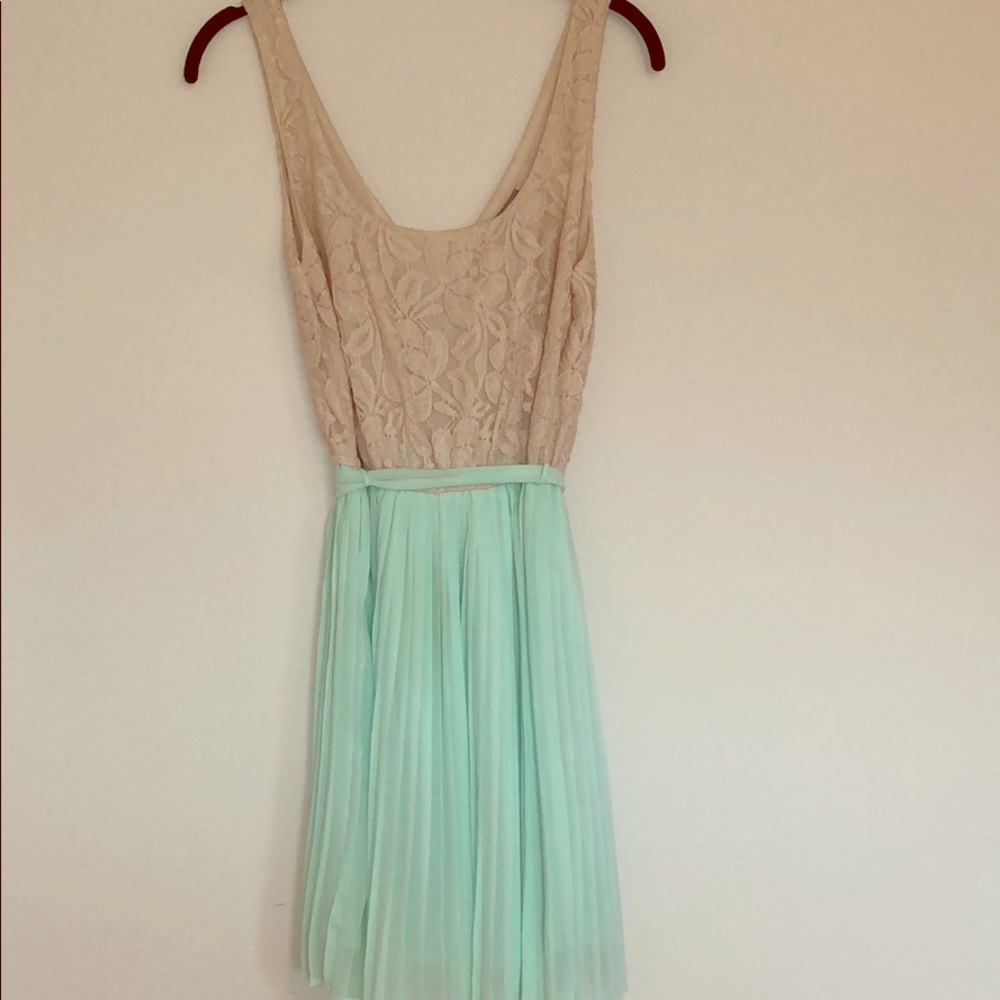 Pleated dress